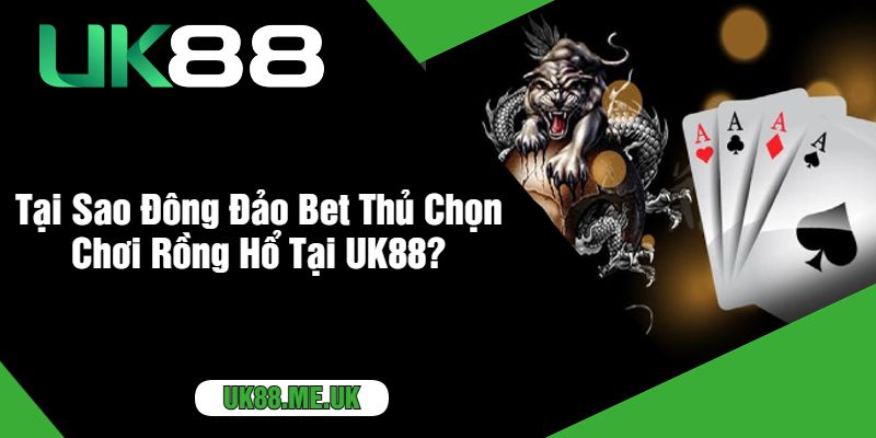 Tại Sao Đông Đảo Bet Thủ Chọn Chơi Rồng Hổ Tại UK88?