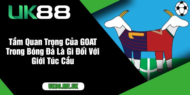 Tầm Quan Trọng Của GOAT Trong Bóng Đá Là Gì Đối Với Giới Túc Cầu