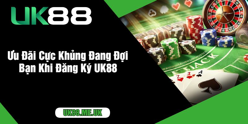 Ưu Đãi Cực Khủng Đang Đợi Bạn Khi Đăng Ký UK88